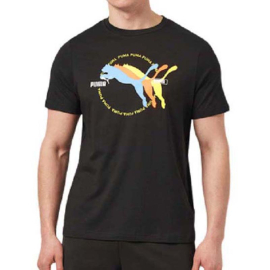 PUMA MAJICA PUMA GRAPHICS MULTIPLE CAT LOGO TEE