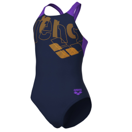 ARENA KUPACI GIRL'S ARENA TALES SWIMSUIT V BACK