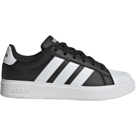 ADIDAS TENISICE STREETTALK J CBLACK/FTWWHT/FTWWHT