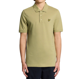 LYLE AND SCOTT MAJICA PLAIN POLO SHIRT