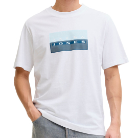 JACK&JONES MAJICA JCOFUSION DOTS PRINT TEE SS CREW SN