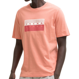 JACK&JONES MAJICA JCOFUSION DOTS PRINT TEE SS CREW SN