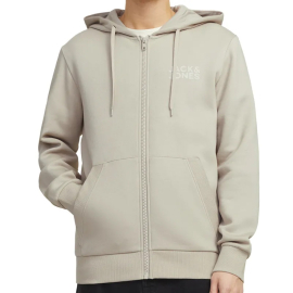 JACK&JONES MAJICA DUGIH RUKAVA JJECORP LOGO SWEAT ZIP HOOD NOOS