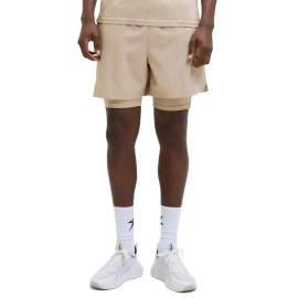 JACK&JONES MAJICA JCOCNZ KRATKE HLACE WITH INNER TIGHTS