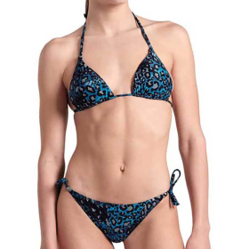 ARENA KOPALKE DVODELNI WATER PRINT STRING BIKINI TRIANGLE