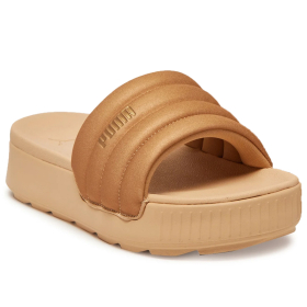 PUMA COPATI PUMA KARMEN SLIDE PUFFY WNS AQUA METALLICS