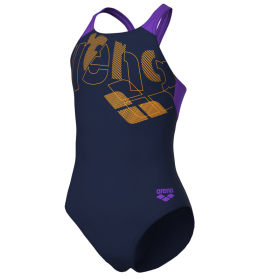 ARENA KUPACI GIRL'S ARENA TALES SWIMSUIT V BACK