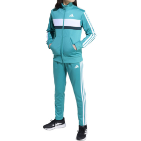 ADIDAS KOMPLET TRENIRKA J 3S TIBERIO TS PURTEA/AURIVY/WHITE