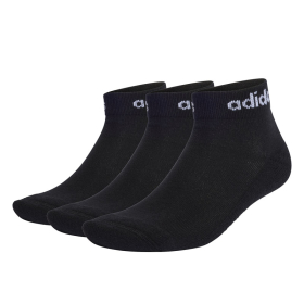 ADIDAS CARAPE T LIN ANKLE 3P      BLACK/WHITE