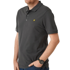 LYLE AND SCOTT MAJICA PLAIN POLO SHIRT