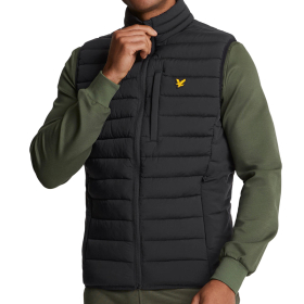 LYLE AND SCOTT PRSLUK STRETCH LIGHTWEIGHT QUILTED GILET