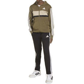 ADIDAS KOMPLET ANTRENAMENTURI J 3S TIB FT TS OLISTR/WHITE/WOCA