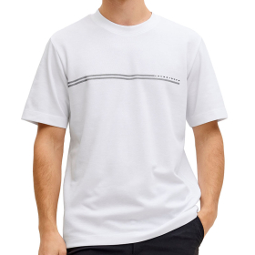 JACK&JONES MAJICA JCOFUSION CHEST BRAND TEE SS CREW SN