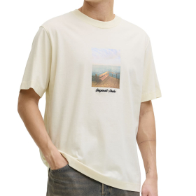 JACK&JONES MAJICA JORNORREBRO PHOTO TEE SS CREW NECK LN