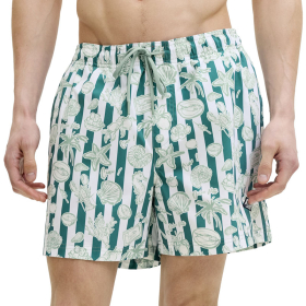 JACK&JONES SORTS JPSTMAUI VIBES NOVELTY AOP SWIM SHORT SN